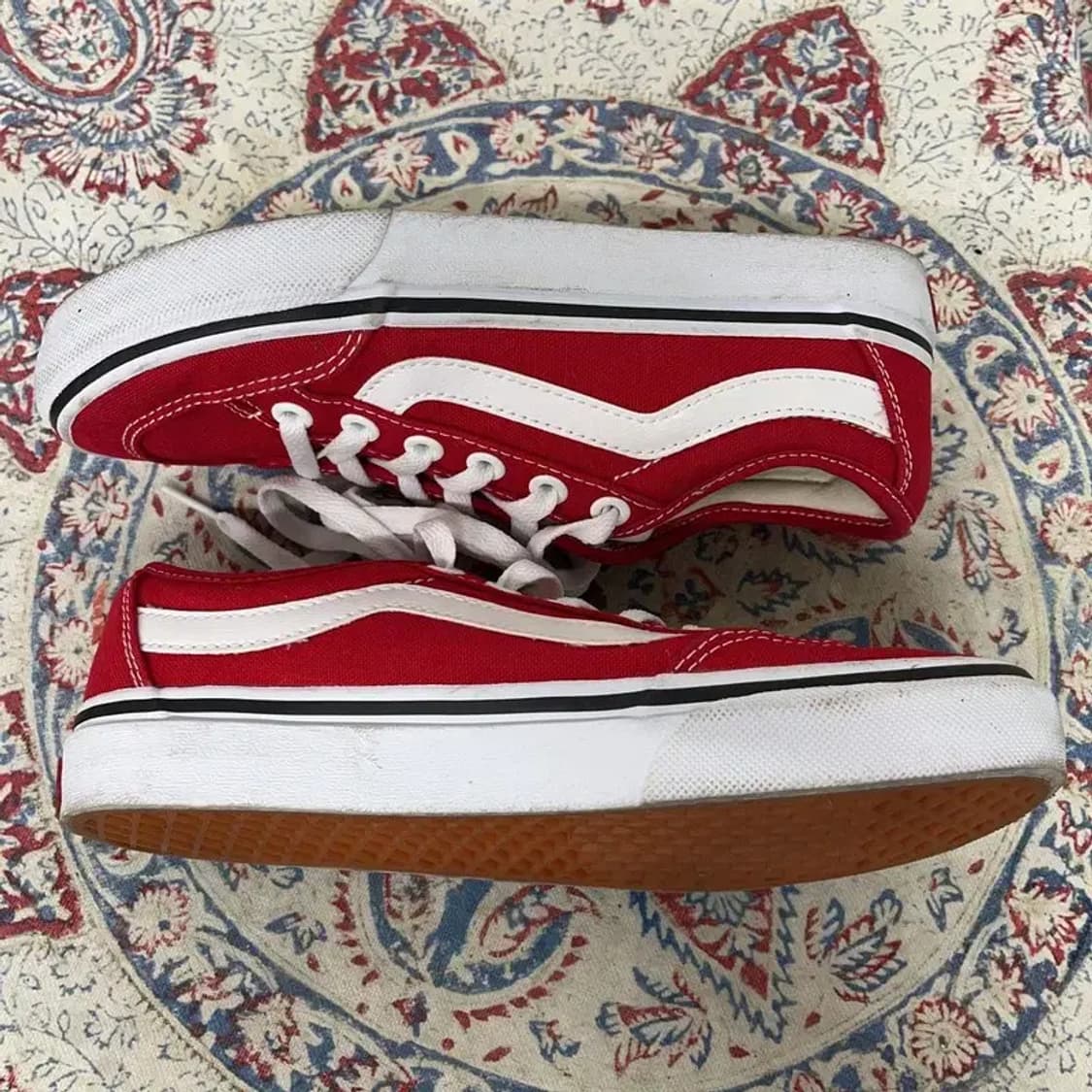 반스 스탠스 레드 235 E00463 상품이미지3