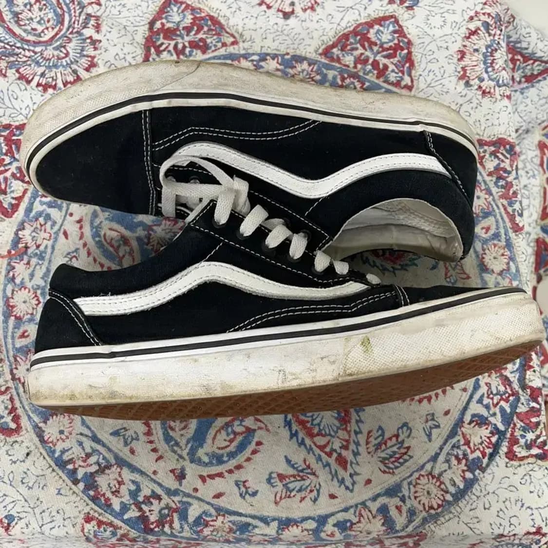 반스 올드스쿨 블랙 스니커즈 265 E00464 상품이미지3