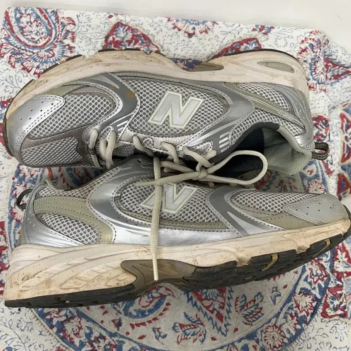 뉴발란스 530 실버 운동화 신발 270 E00465 상품이미지3