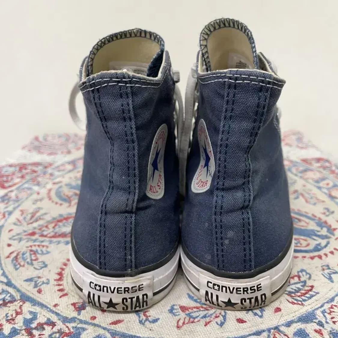컨버스 척 테일러 올스타 하이 클래식 네이비 스니커즈 240 E00468 상품이미지2