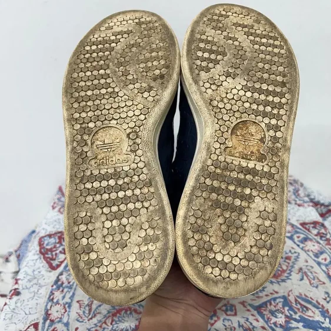 아디다스 스탠스미스 레더 네이비 스니커즈 220 E00469 상품이미지4