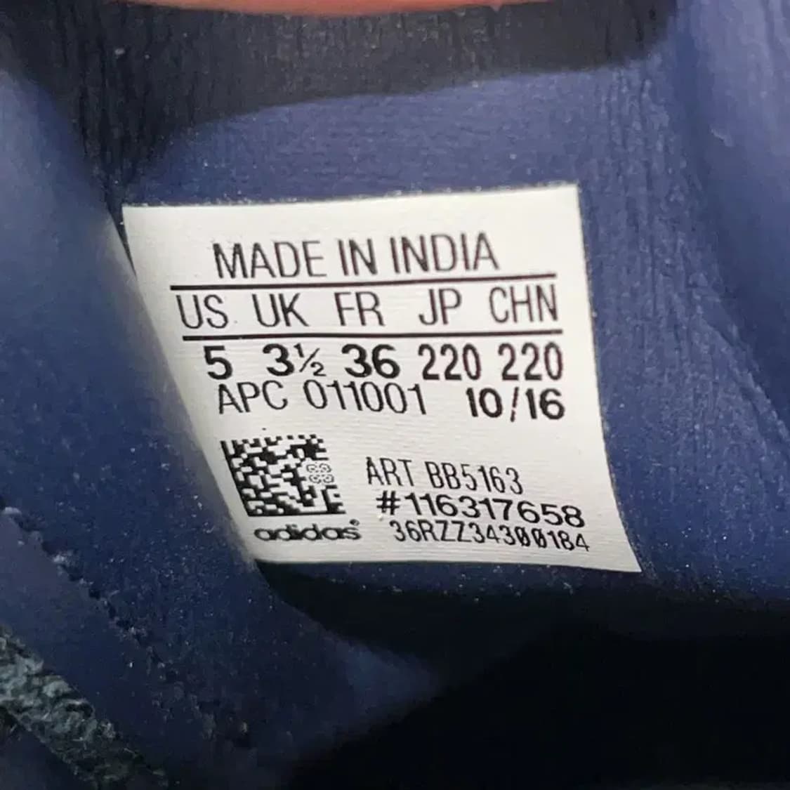 아디다스 스탠스미스 레더 네이비 스니커즈 220 E00469 상품이미지5