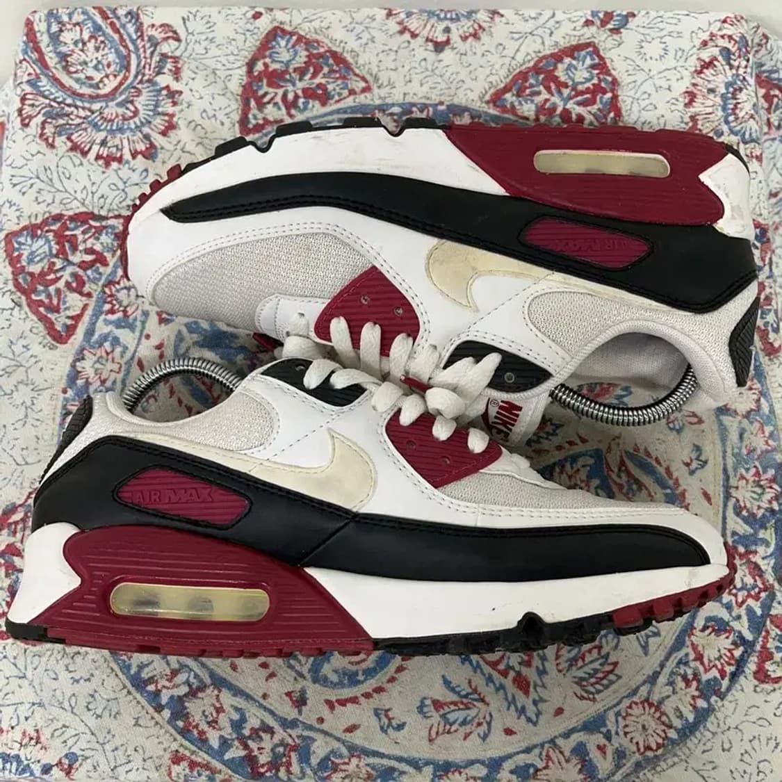나이키 에어맥스 90 다크 팀 레드 운동화 런닝화 260 E00475 상품이미지3