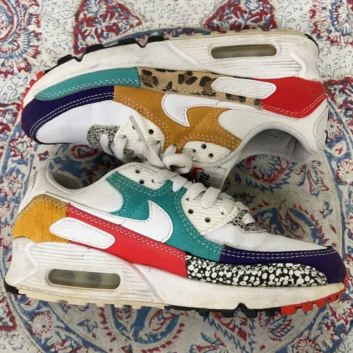 나이키 에어맥스 90 SE 애니멀 화이트 스니커즈 230 E00485 상품이미지3