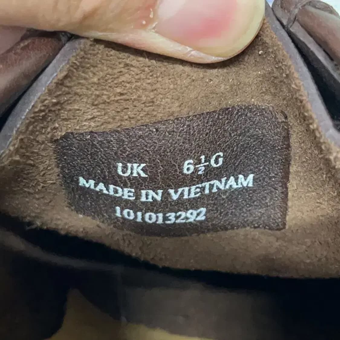 클락스 왈라비 브라운 레더 신발 UK6.5 E00500 상품이미지5