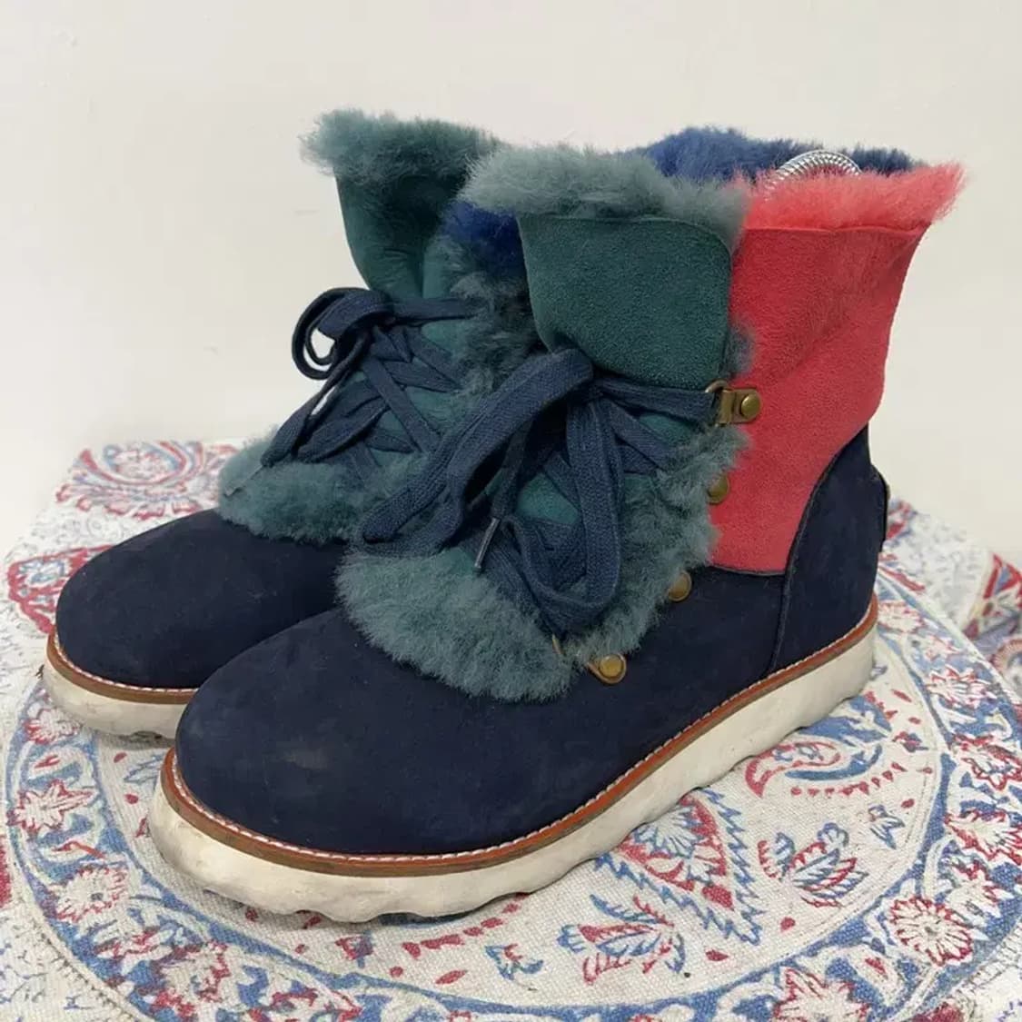 빈티지 어그 부츠 방한화 겨울신발 240 E00505 상품이미지1