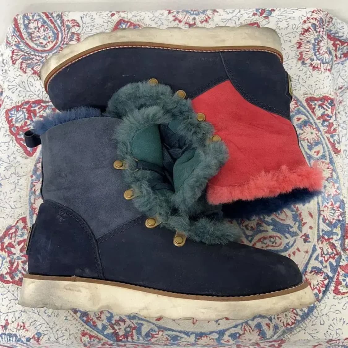 빈티지 어그 부츠 방한화 겨울신발 240 E00505 상품이미지3
