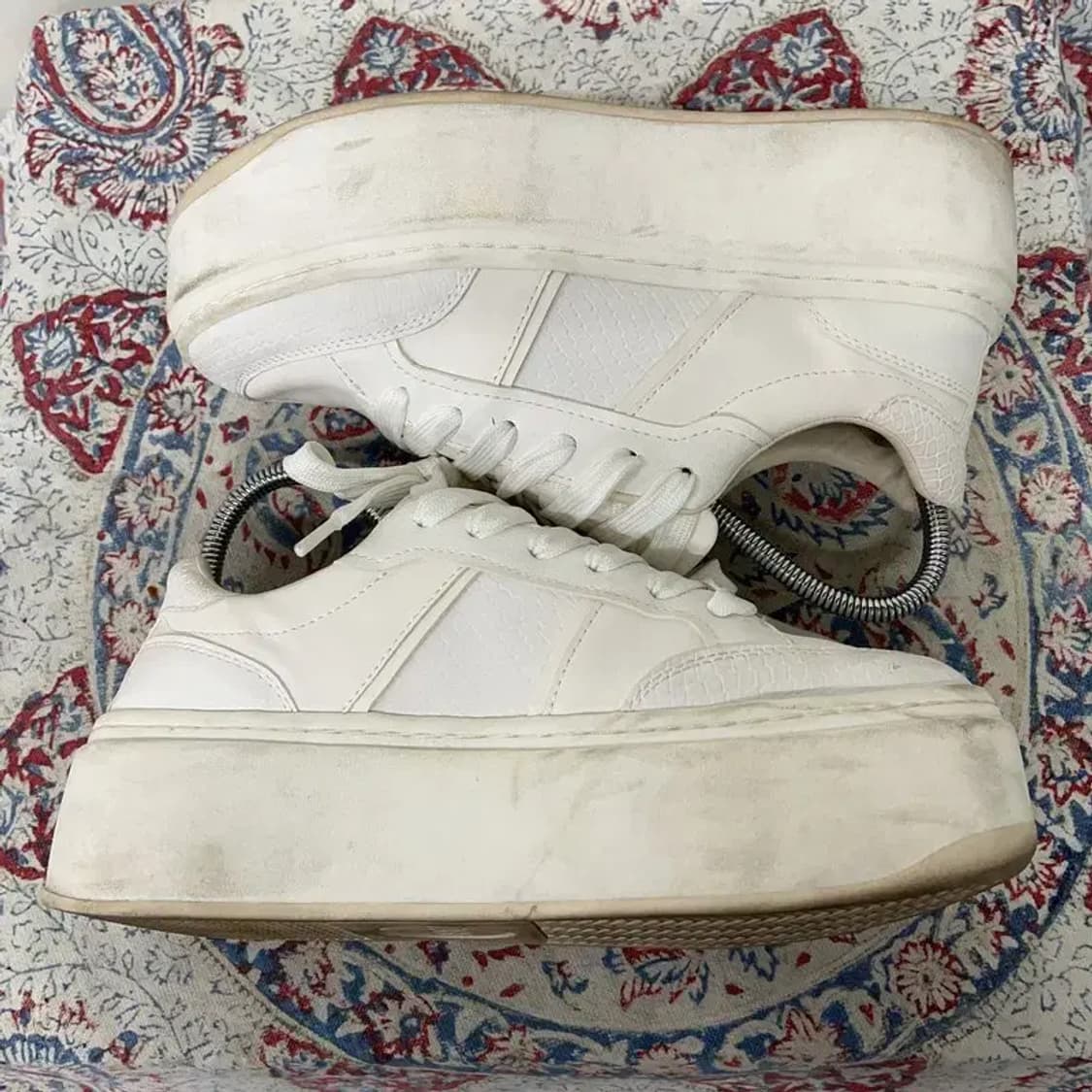 자라 ZARA 플랫폼 스니커즈 굽 단화 235 E00491 상품이미지3