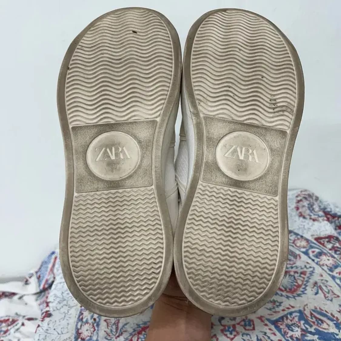 자라 ZARA 플랫폼 스니커즈 굽 단화 235 E00491 상품이미지4