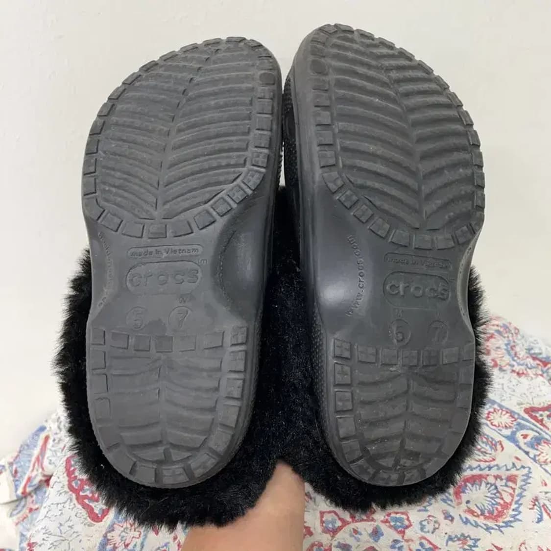 크록스 맘모스 참 클로그 신발 W7 E00507 상품이미지4