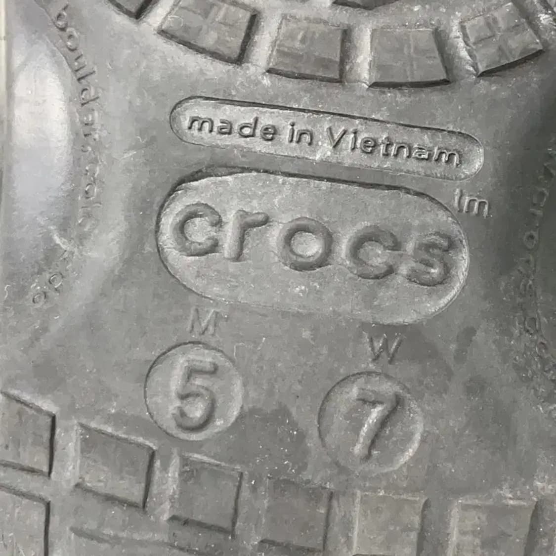 크록스 맘모스 참 클로그 신발 W7 E00507 상품이미지6