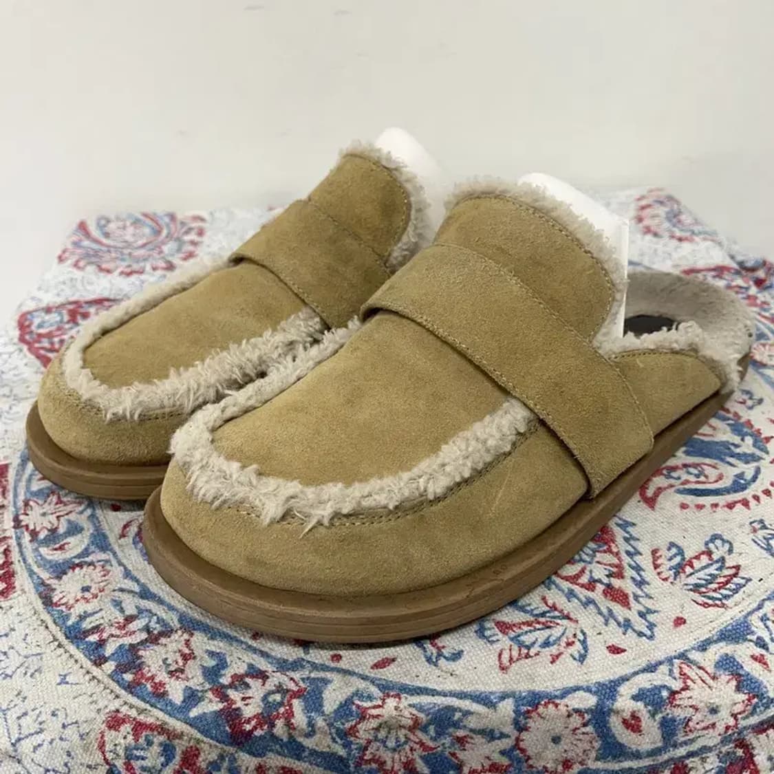 자라 ZARA 털 슬리퍼 겨울신발 38 E00515 상품이미지1