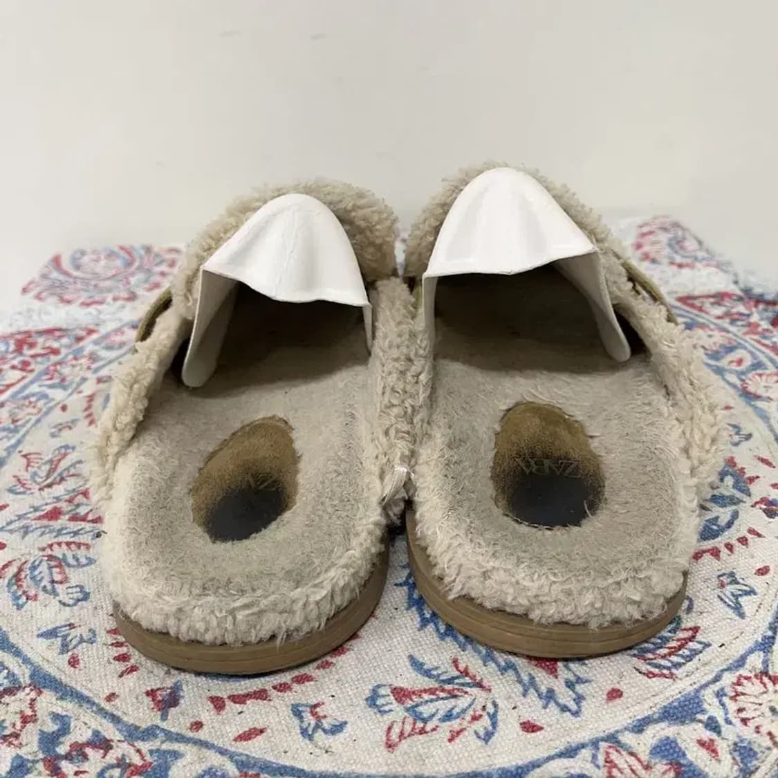 자라 ZARA 털 슬리퍼 겨울신발 38 E00515 상품이미지2