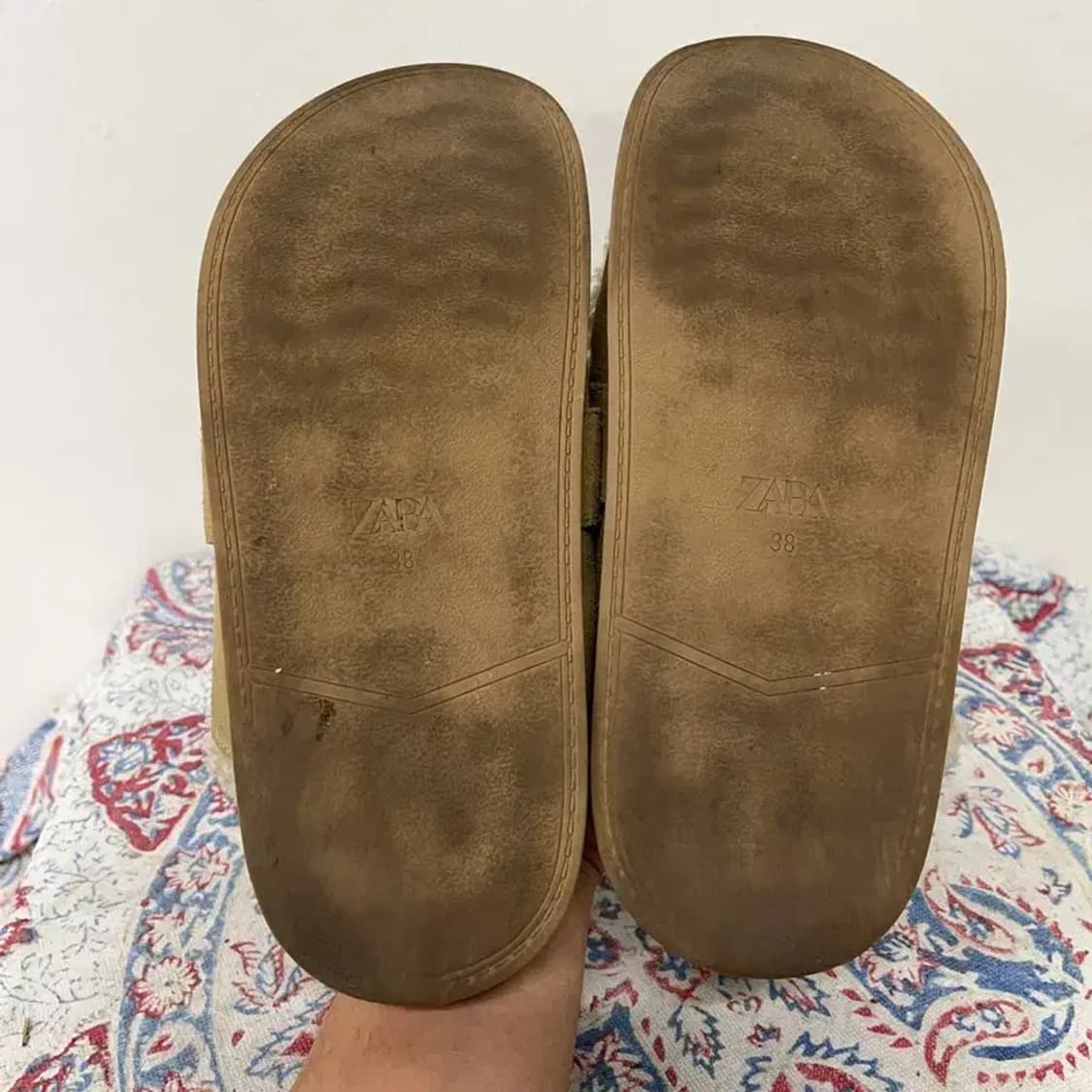 자라 ZARA 털 슬리퍼 겨울신발 38 E00515 상품이미지3