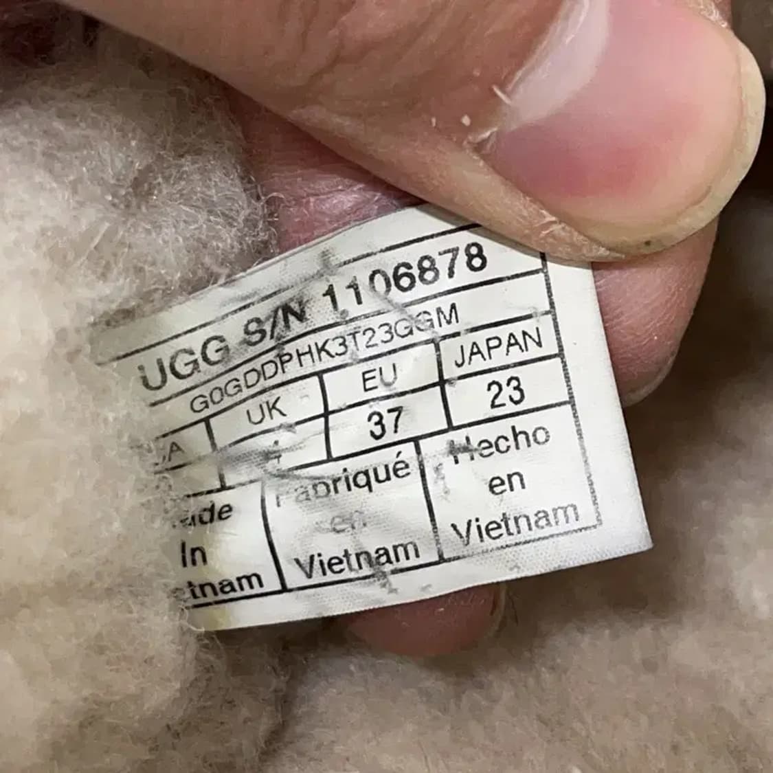 어그 앤슬리 여성로퍼 플랫 그레이 겨울신발 털신발 230 E00516 상품이미지6