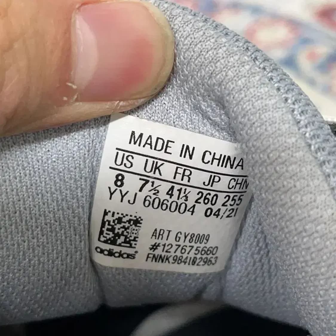 아디다스 스피리테인 2.0 런닝화 운동화 260 E00517 상품이미지5