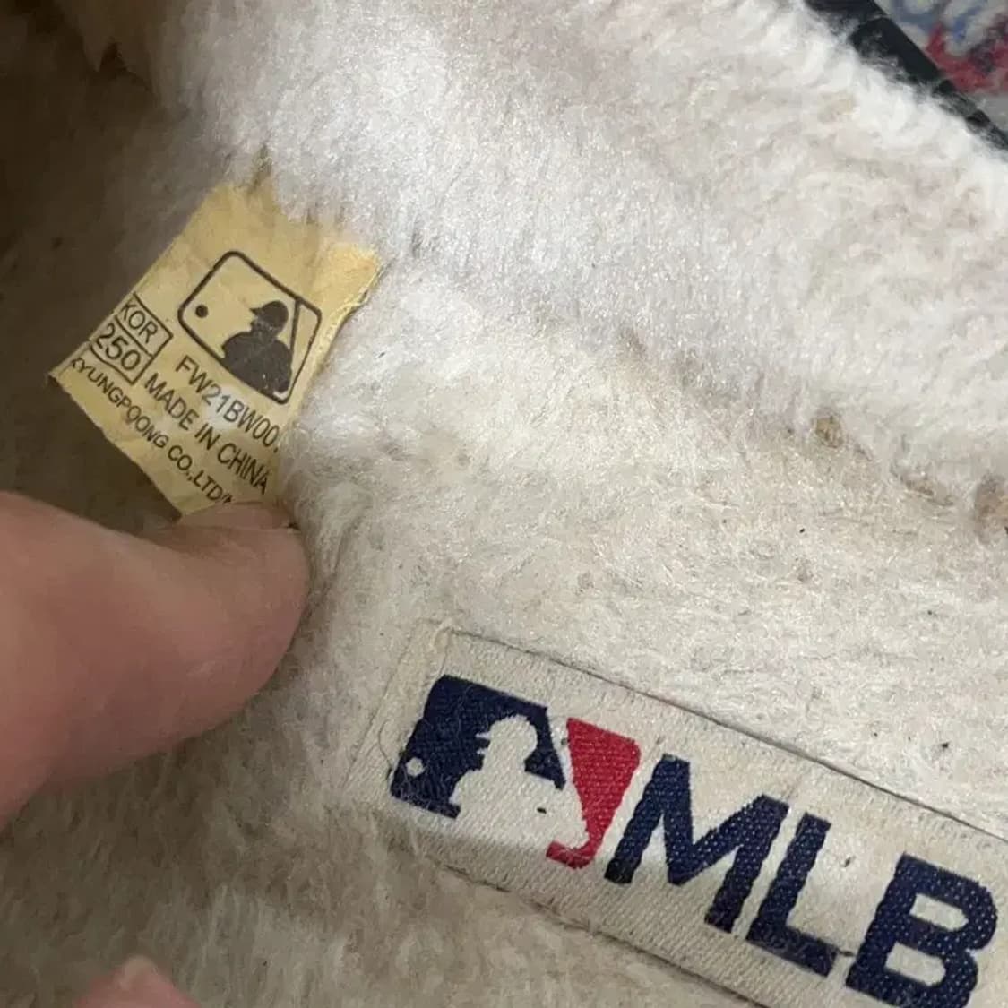 MLB LA 다저스 BS 방한 슬리퍼 250 E00520 상품이미지5