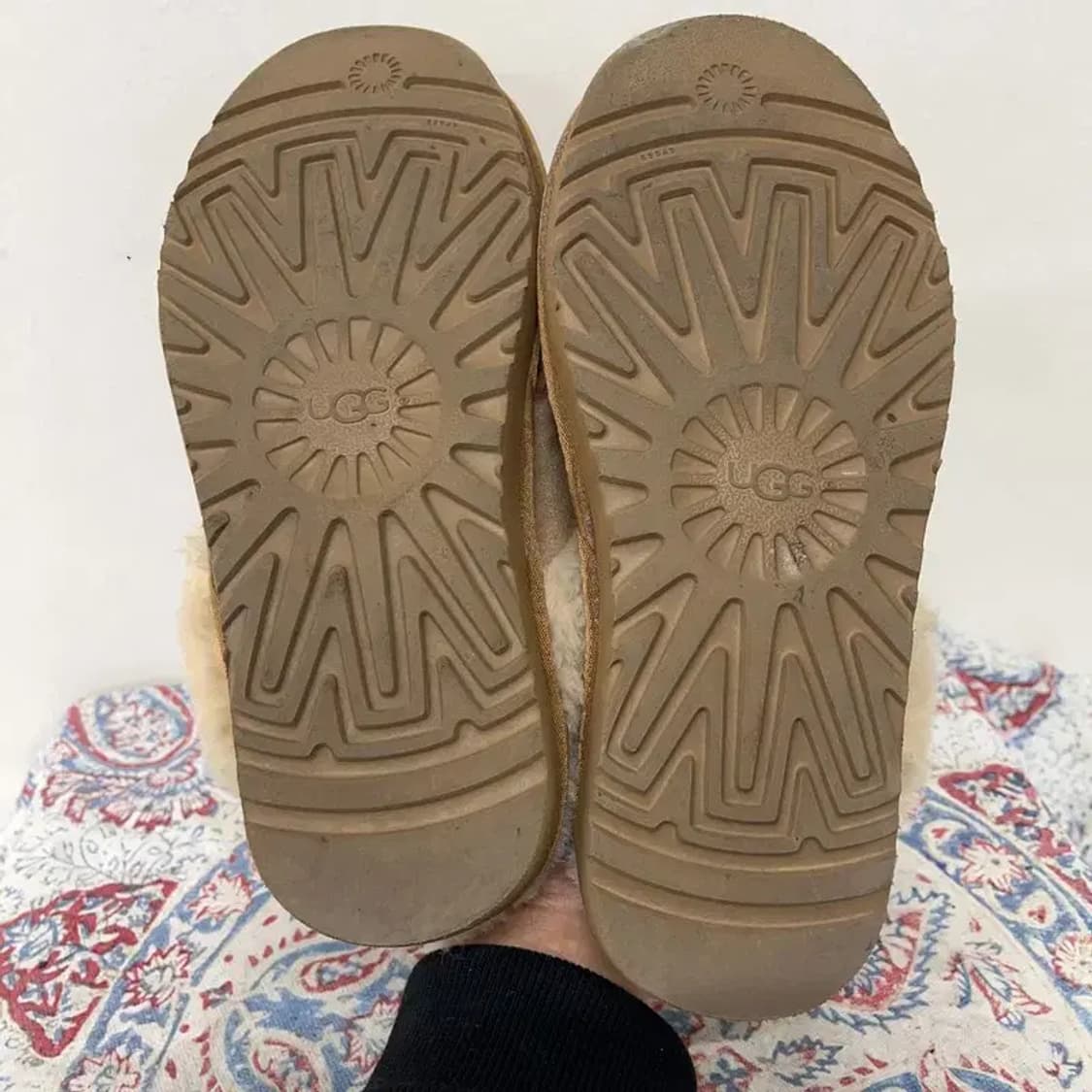 어그 UGG 베이지 털 슬리퍼 250 E00544 상품이미지4