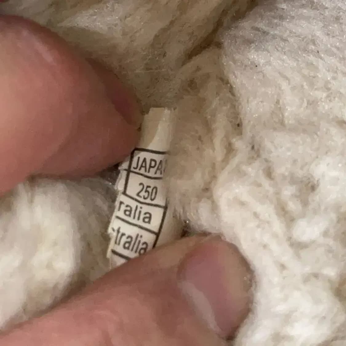 어그 UGG 베이지 털 슬리퍼 250 E00544 상품이미지5