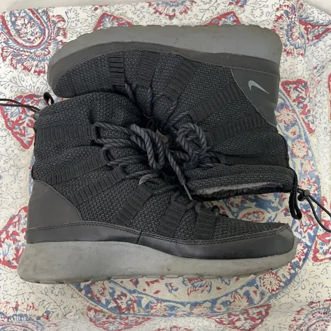 나이키 우먼스 로쉐런 하이 스니커부츠 털신발 245 E00536 상품이미지3