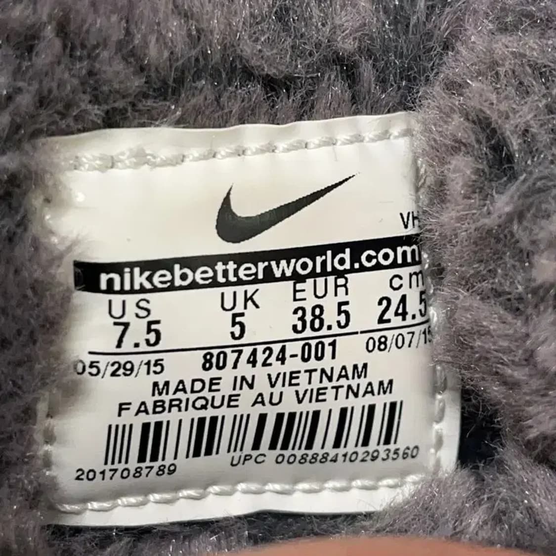 나이키 우먼스 로쉐런 하이 스니커부츠 털신발 245 E00536 상품이미지5