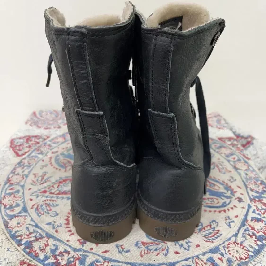 팔라디움 배기뉴버크 블랙 양털부츠 4.5 E00548 상품이미지2