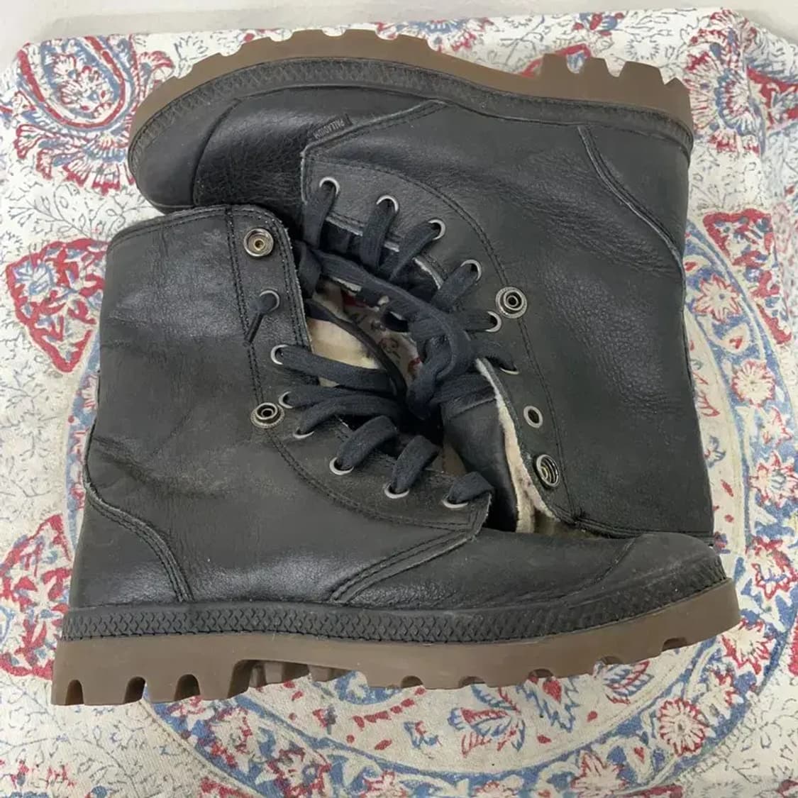 팔라디움 배기뉴버크 블랙 양털부츠 4.5 E00548 상품이미지3