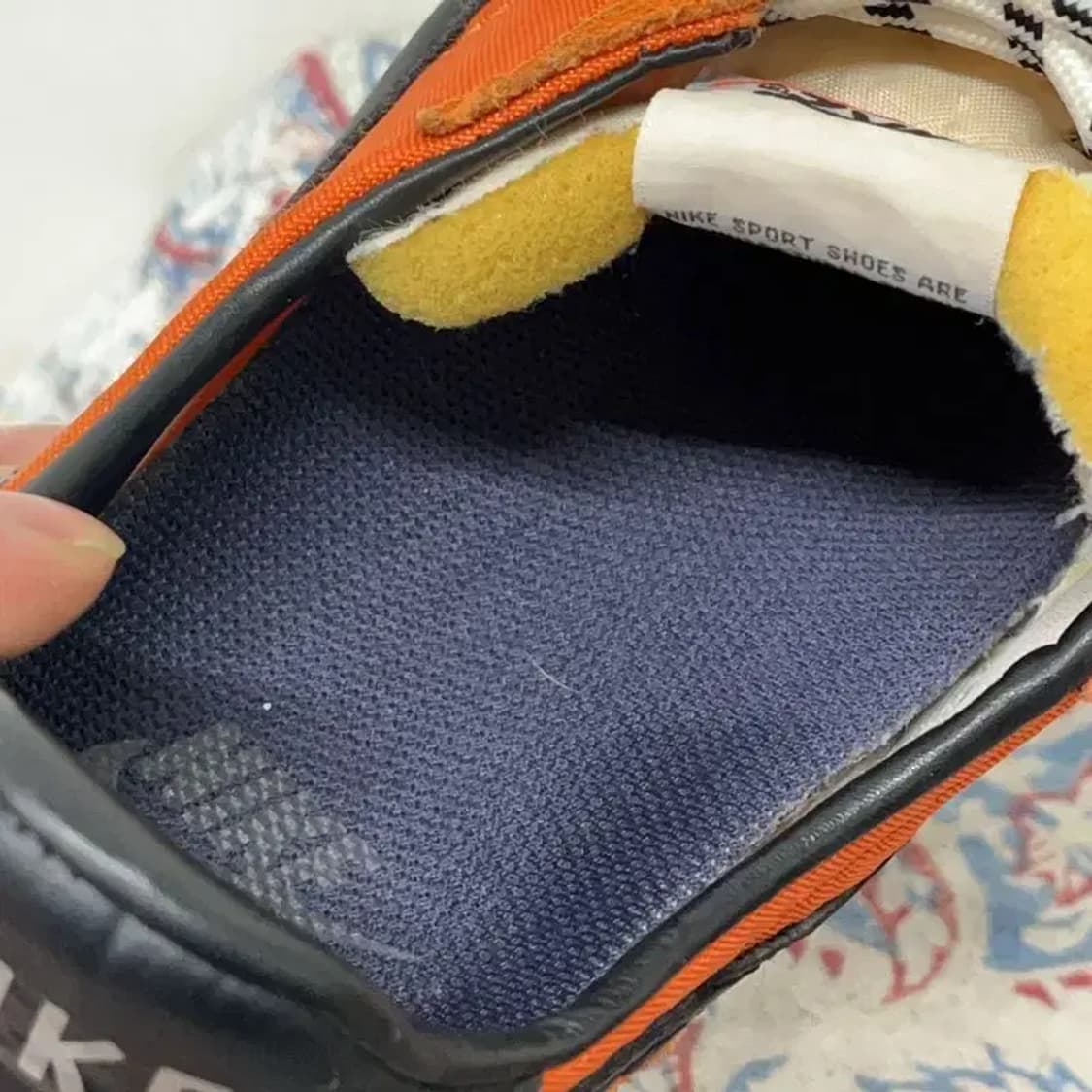 나이키 와플 트레이너 2 오렌지 스니커즈 9 E00550 상품이미지6