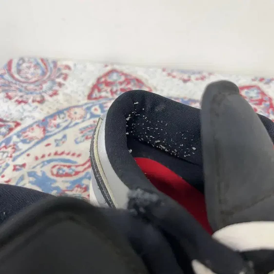 나이키 에어 조던 1 로우 SE 블랙 스니커즈 235 E00551 상품이미지7