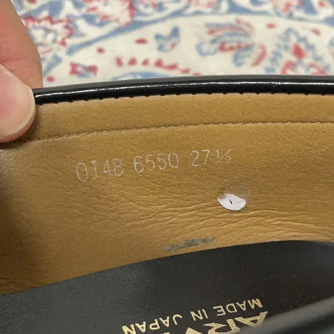 하루타 남성 정장구두 페니로퍼 27.5 E00556 상품이미지7