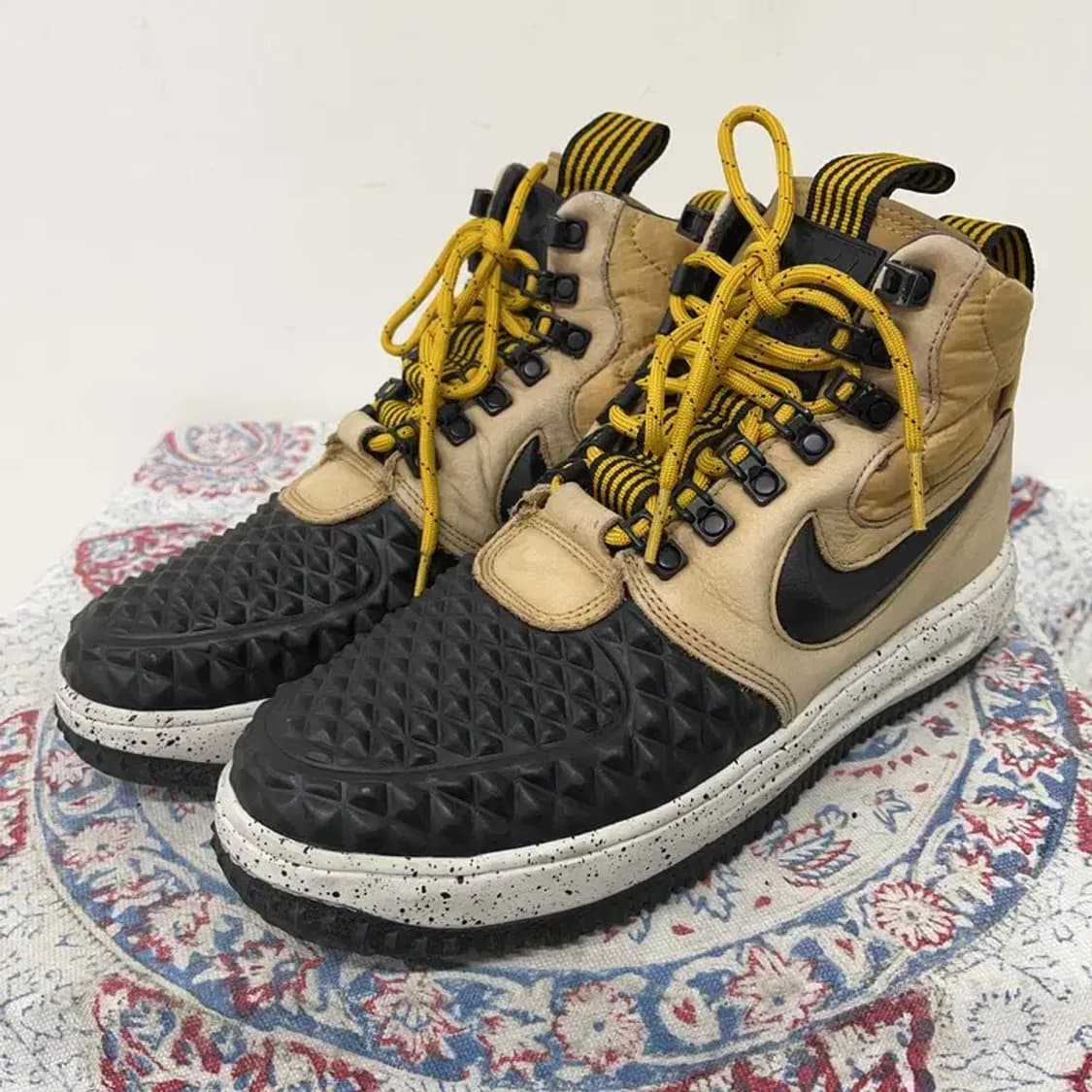 나이키 루나포스 1 덕부츠 하이 스니커즈 신발 250 E00578 상품이미지1