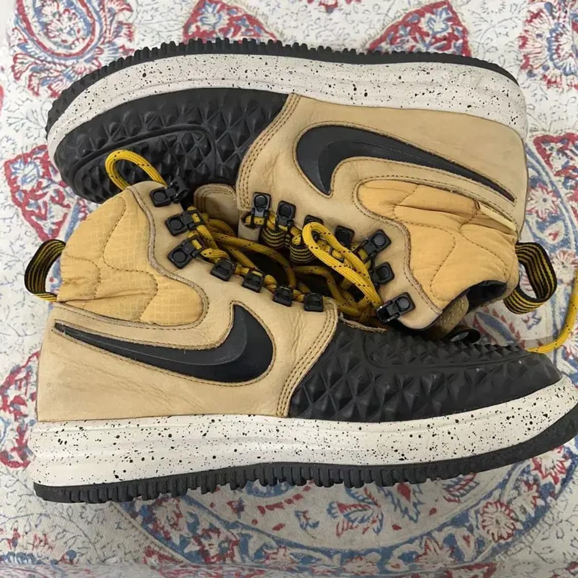 나이키 루나포스 1 덕부츠 하이 스니커즈 신발 250 E00578 상품이미지3