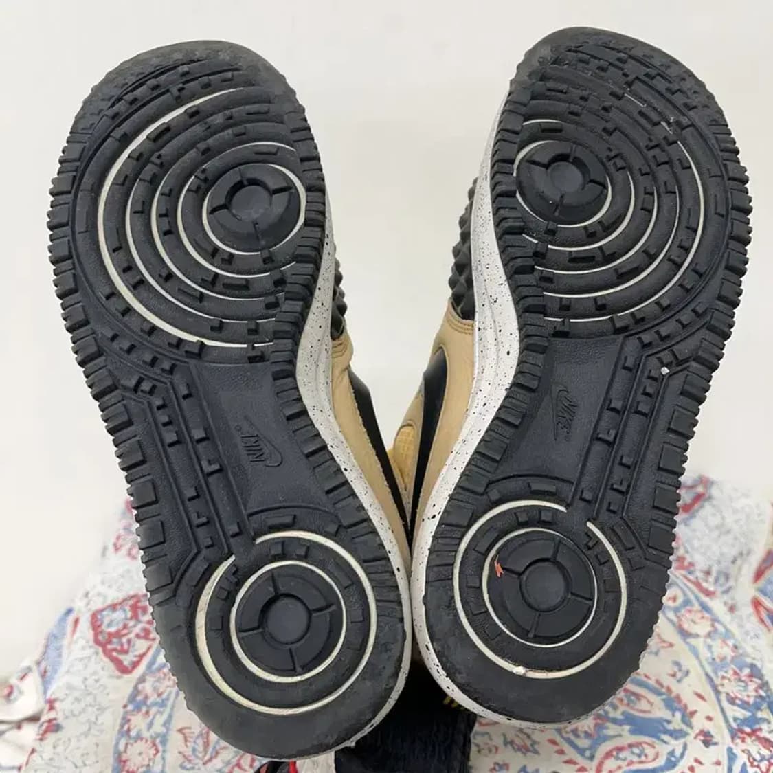 나이키 루나포스 1 덕부츠 하이 스니커즈 신발 250 E00578 상품이미지4