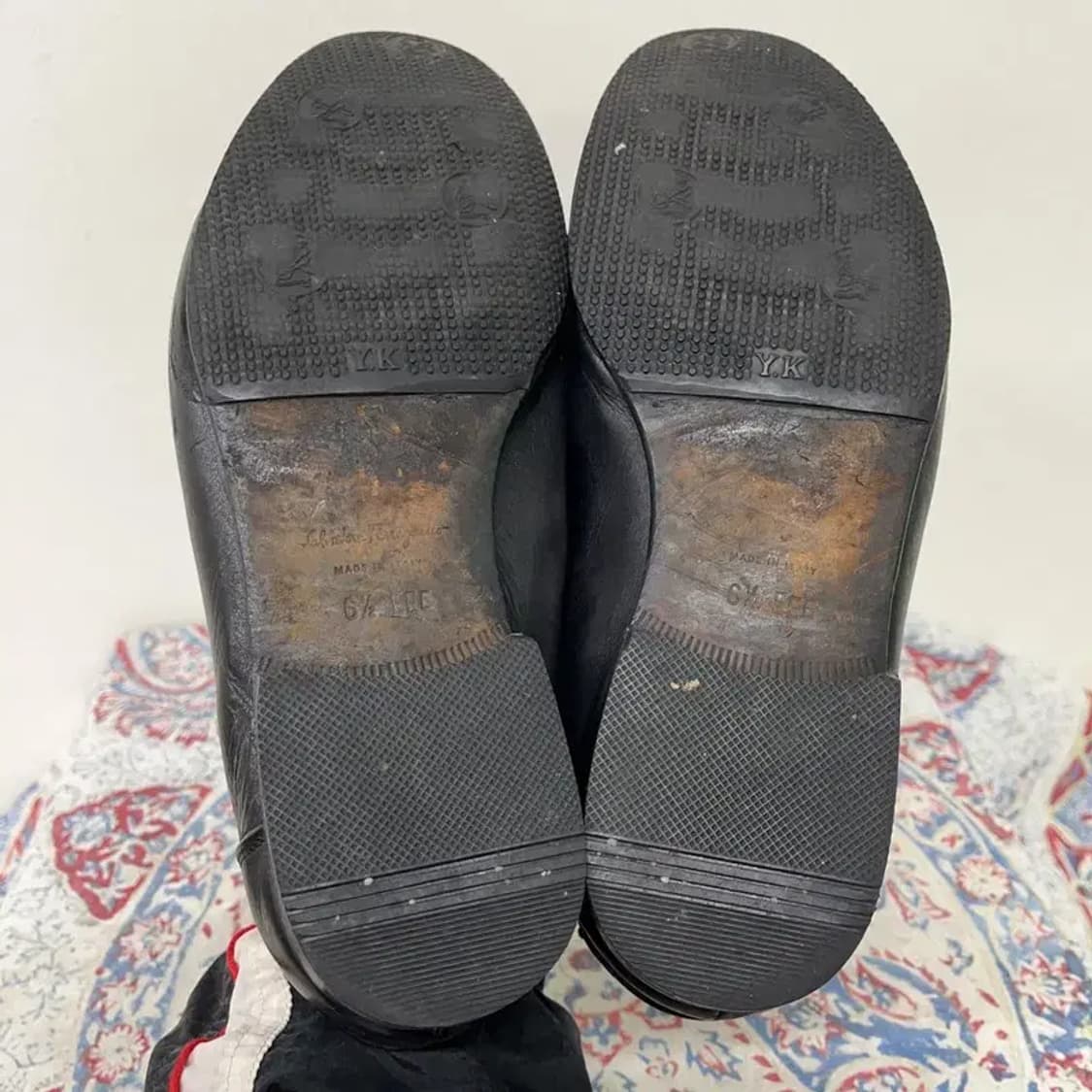 살바토레페레가모 남성 정장 구두 로퍼 6.5 E00561 상품이미지4