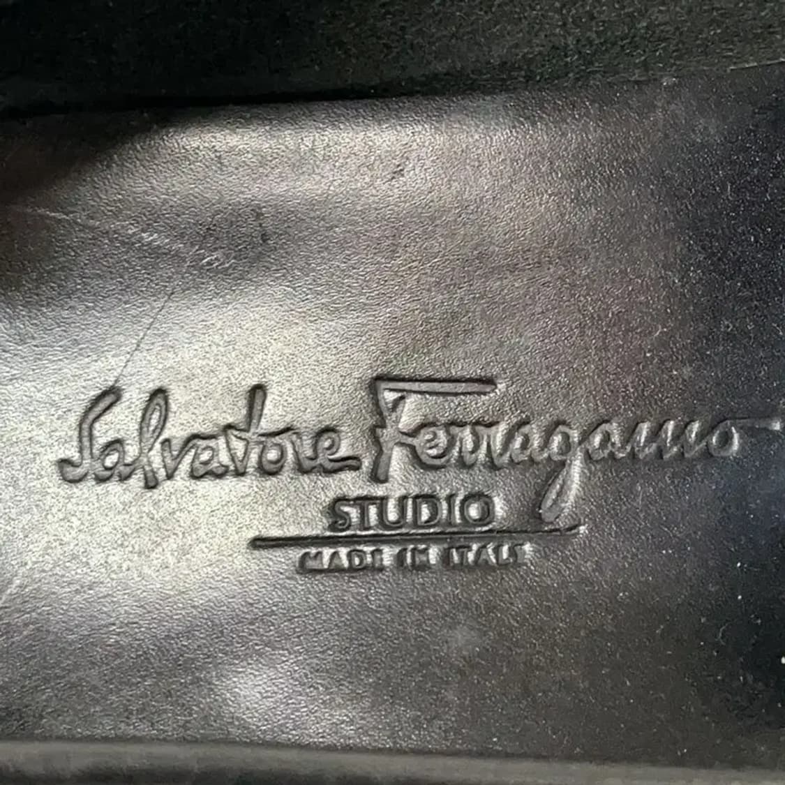 살바토레페레가모 남성 정장 구두 로퍼 6.5 E00561 상품이미지5