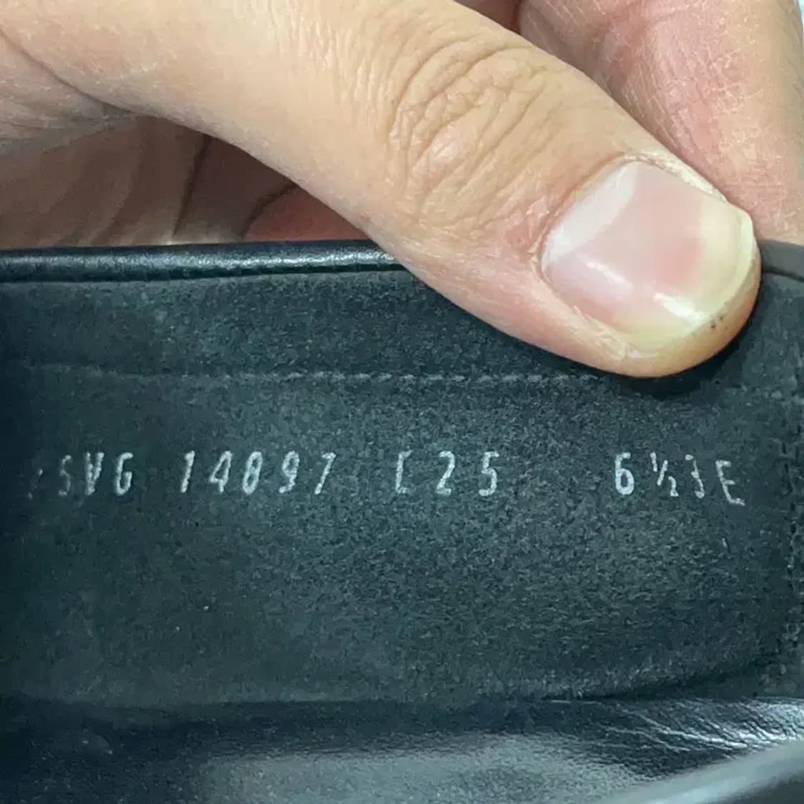 살바토레페레가모 남성 정장 구두 로퍼 6.5 E00561 상품이미지7