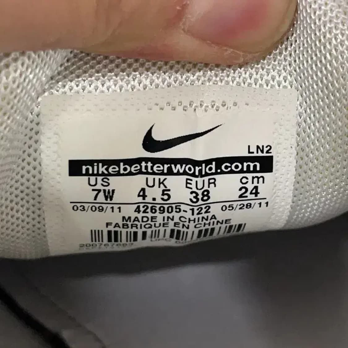 나이키 여성 골프화 신발 240 E00558 상품이미지5