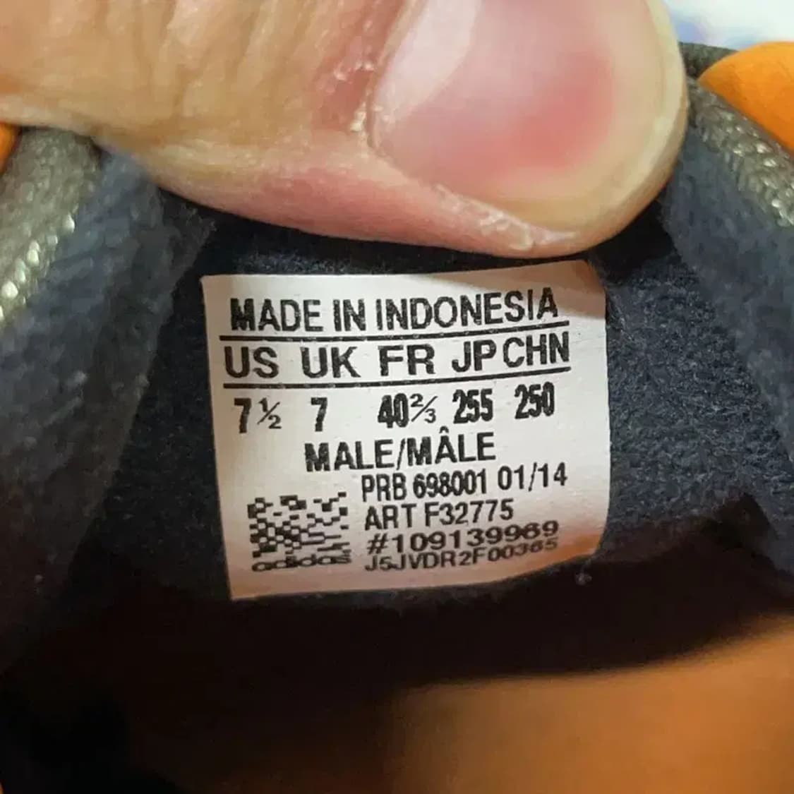 아디다스 나이트로 차지 TRX 축구화 255 E00574 상품이미지5