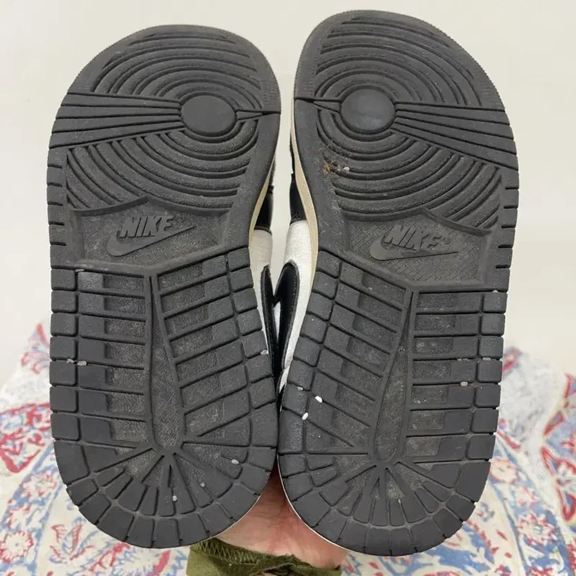 나이키 조던 1 로우 세일 블랙 스니커즈 운동화 245 E00583 상품이미지4