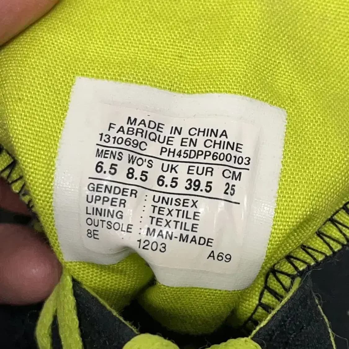 컨버스 척테일러 올스타 하이 형광 스니커즈 운동화 250 E00592 상품이미지5