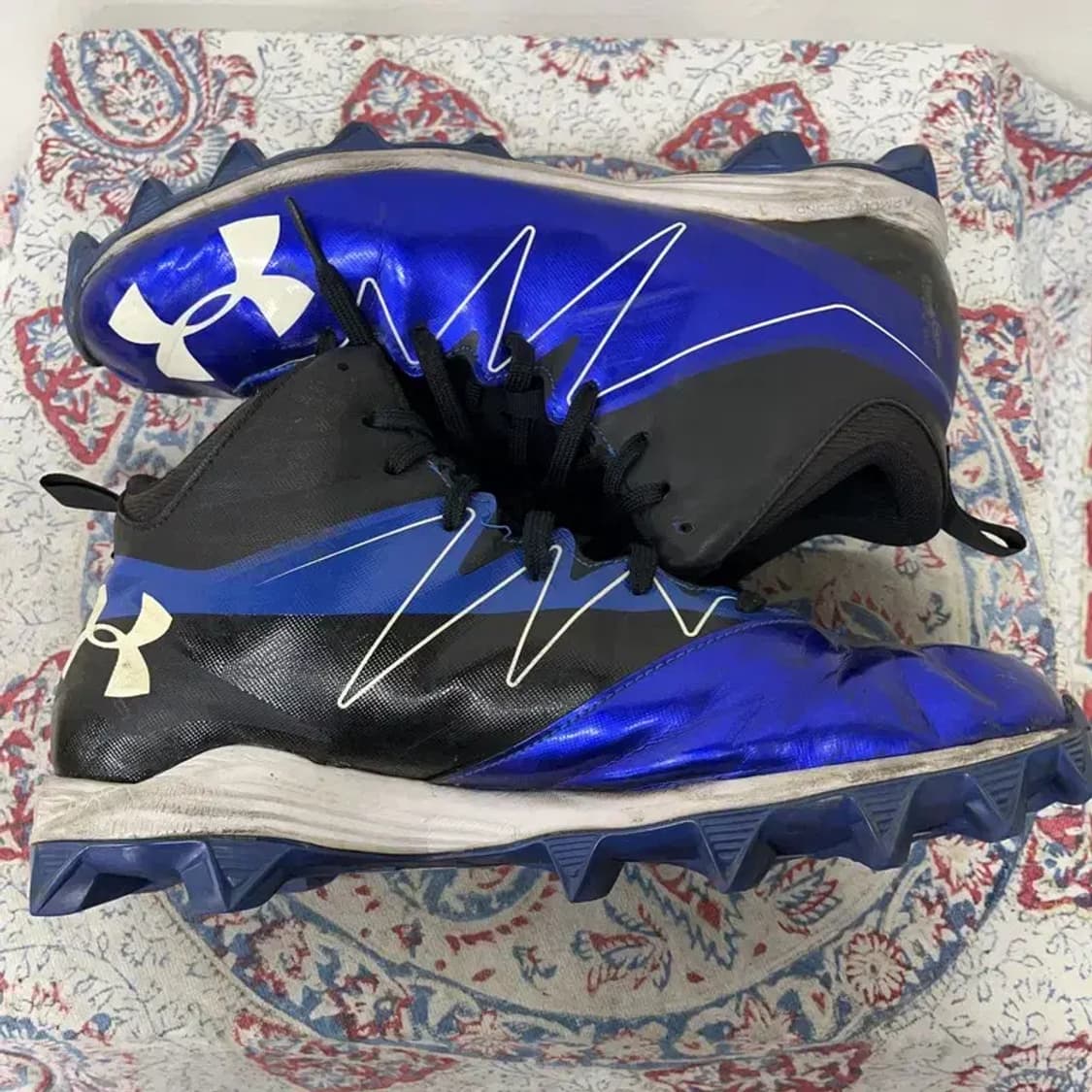 언더아머 해머 미드 클리트 축구화 운동화 280 E00594 상품이미지3