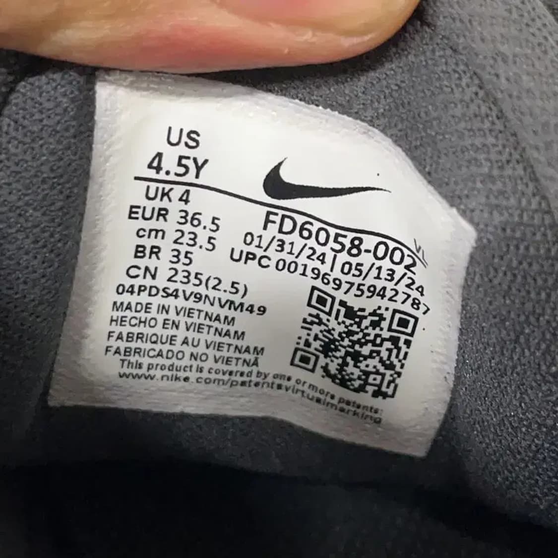 나이키 인피니티 플로우 런닝화 운동화 235 E00599 상품이미지5