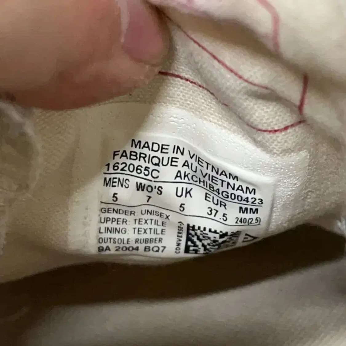 컨버스 척 70 빈티지 캔버스 스니커즈 운동화 240 E00601 상품이미지5