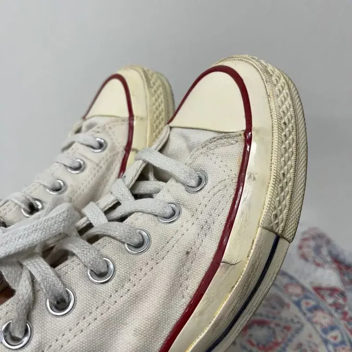 컨버스 척 70 빈티지 캔버스 스니커즈 운동화 240 E00601 상품이미지6