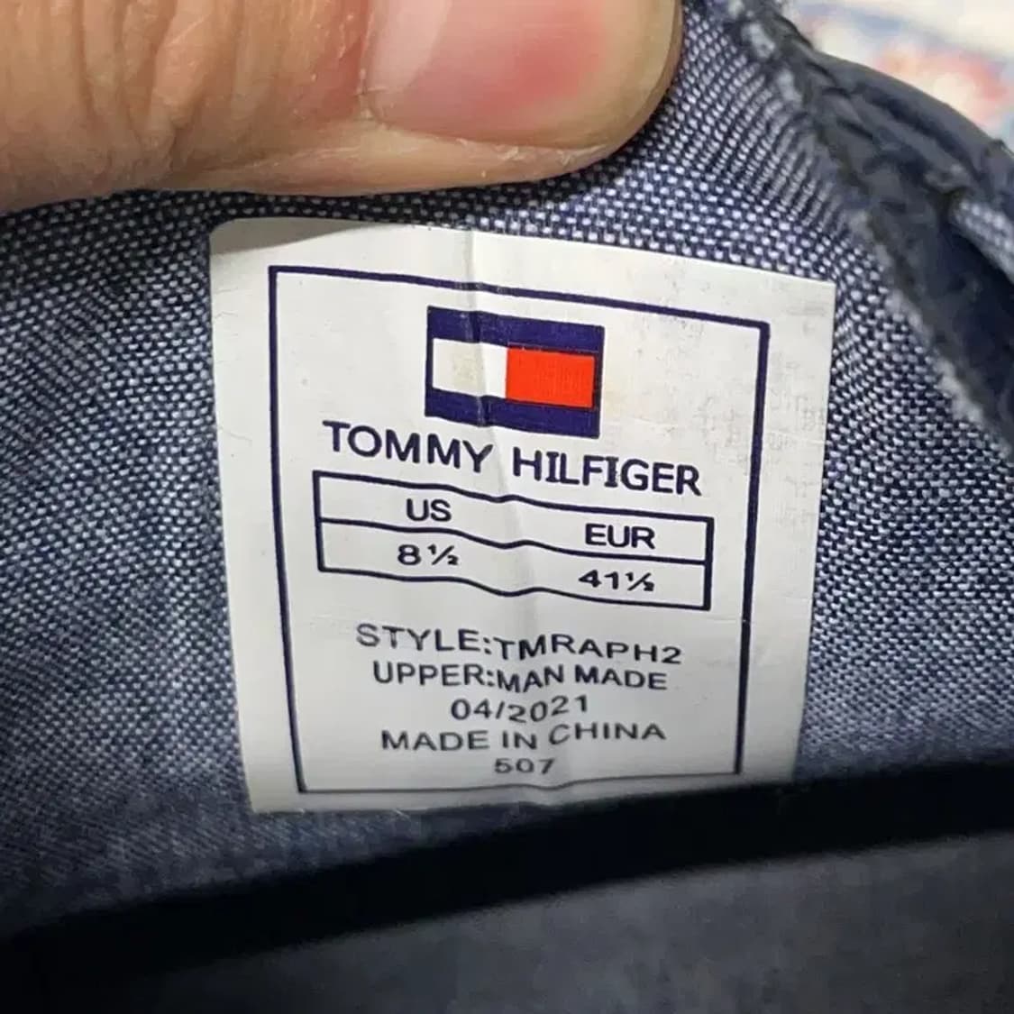 타미힐피거 라프2 스니커즈 신발 US8.5 E00605 상품이미지5