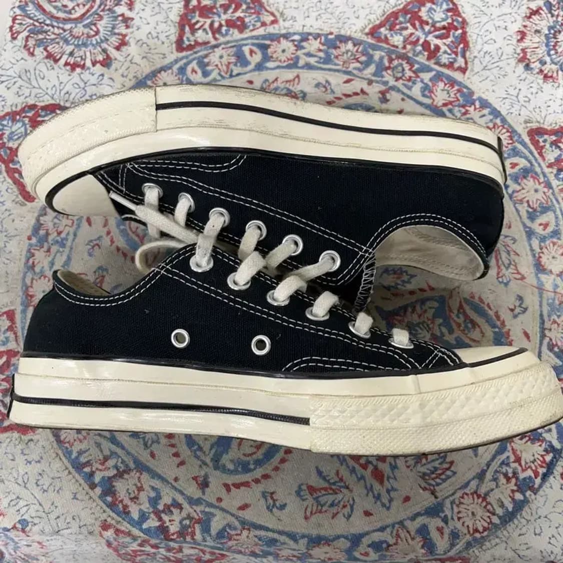 컨버스 척 70 클래식 블랙 스니커즈 신발 245 E00606 상품이미지3