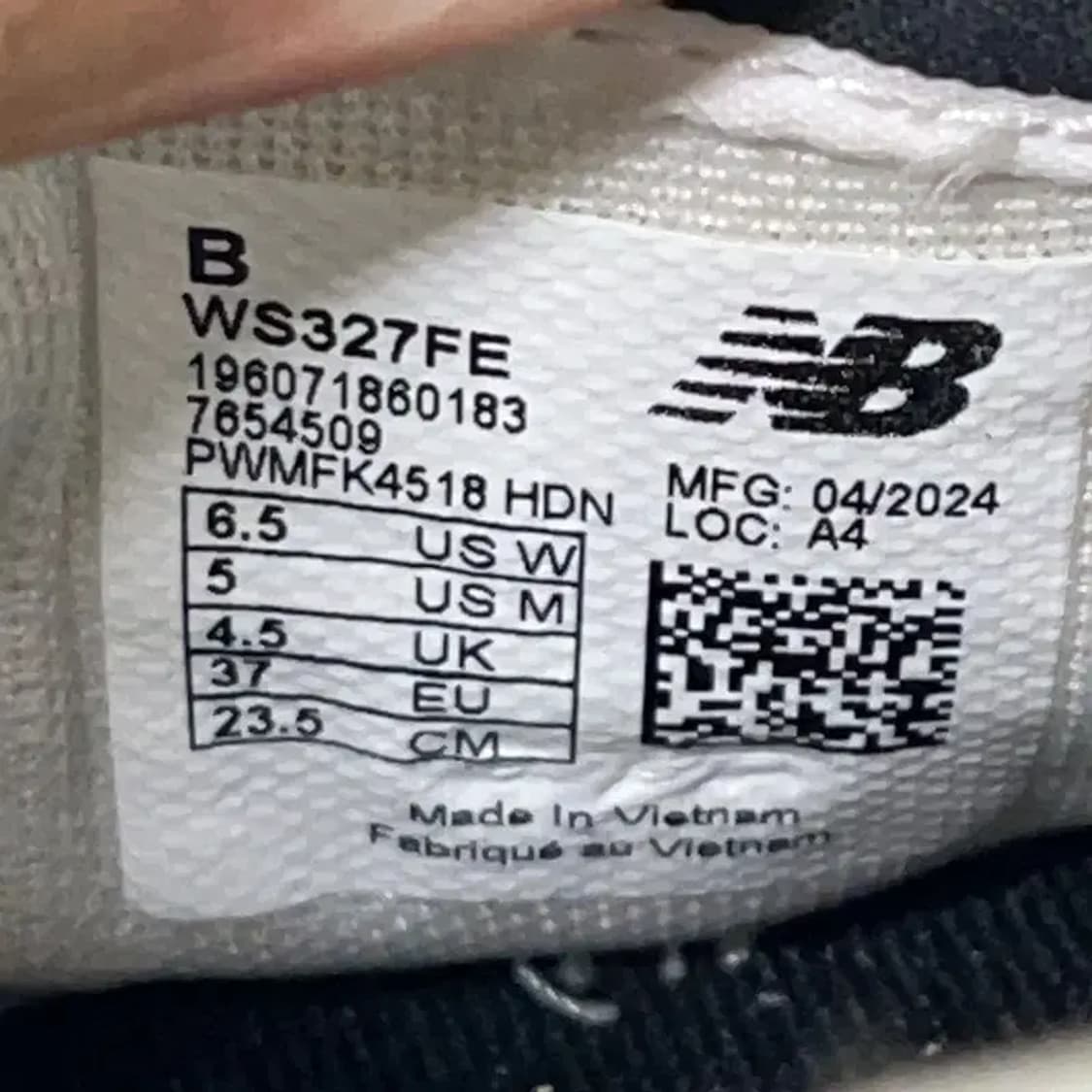 뉴발란스 327 운동화 스니커즈 235 E00612 상품이미지5