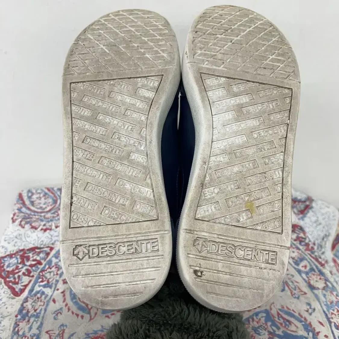 데상트 스내핑 벨크로 스니커즈 신발 260 E00614 상품이미지4