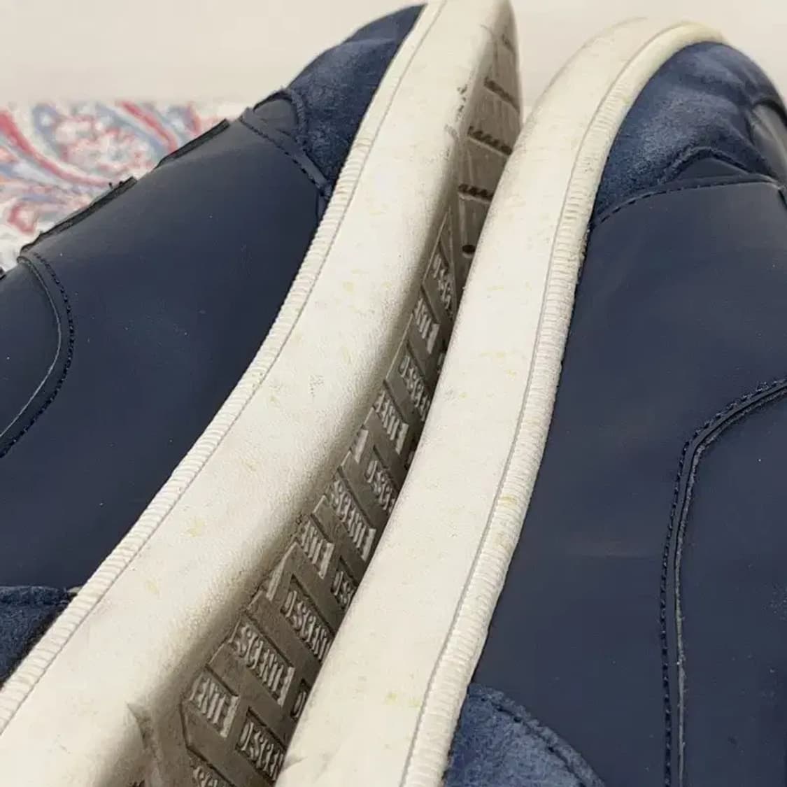 데상트 스내핑 벨크로 스니커즈 신발 260 E00614 상품이미지6