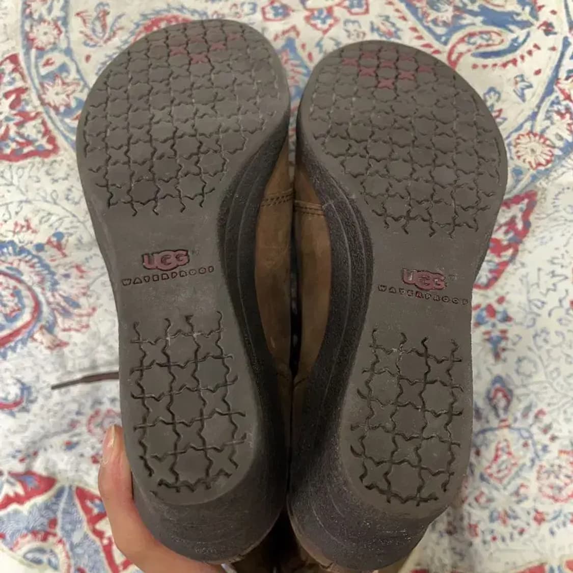 어그 UGG 다크브라운 앵클부츠 양털부츠 240 E00617 상품이미지4